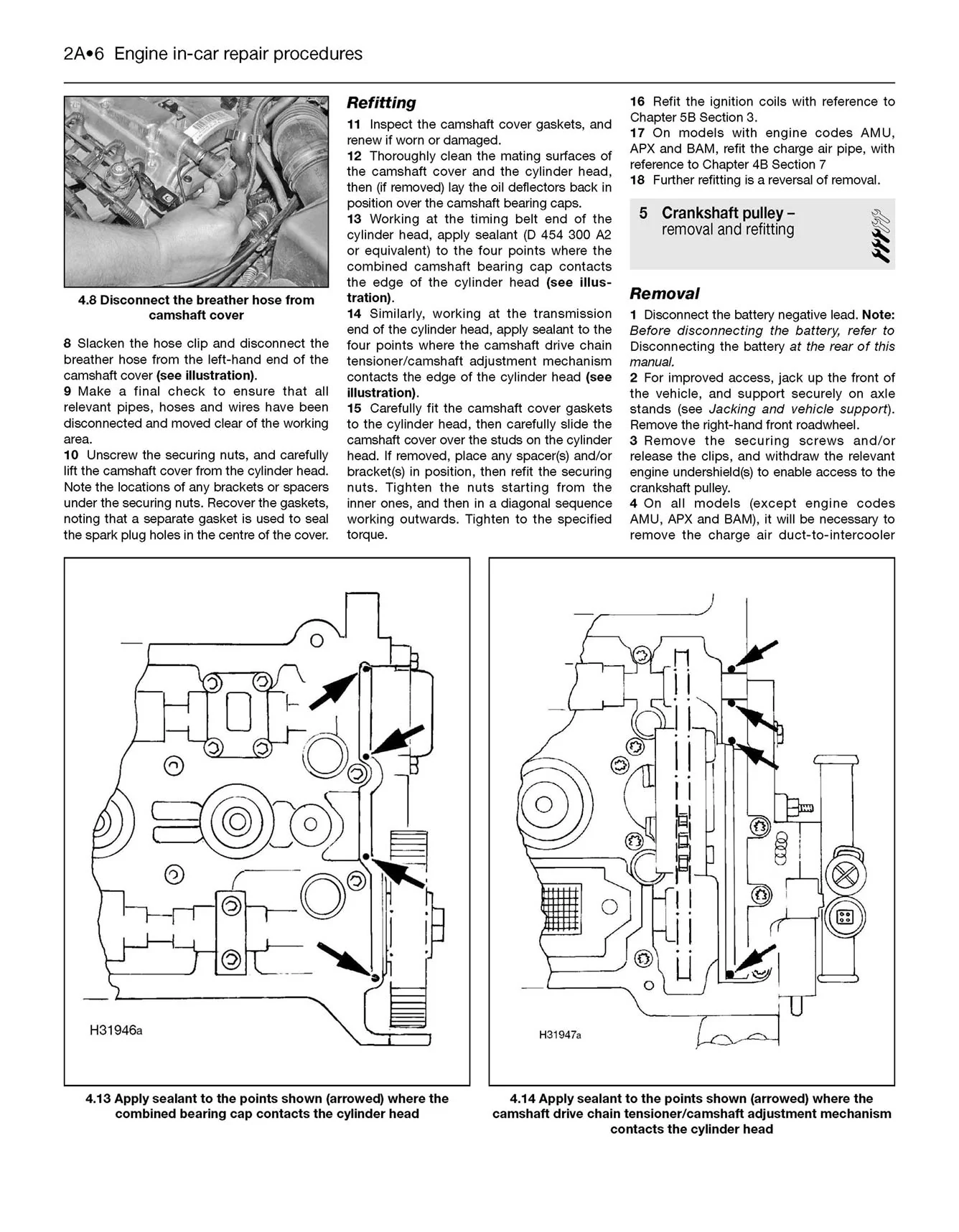Audi TT (1999-2006) T to 56 Haynes Repair Manual - Image 6