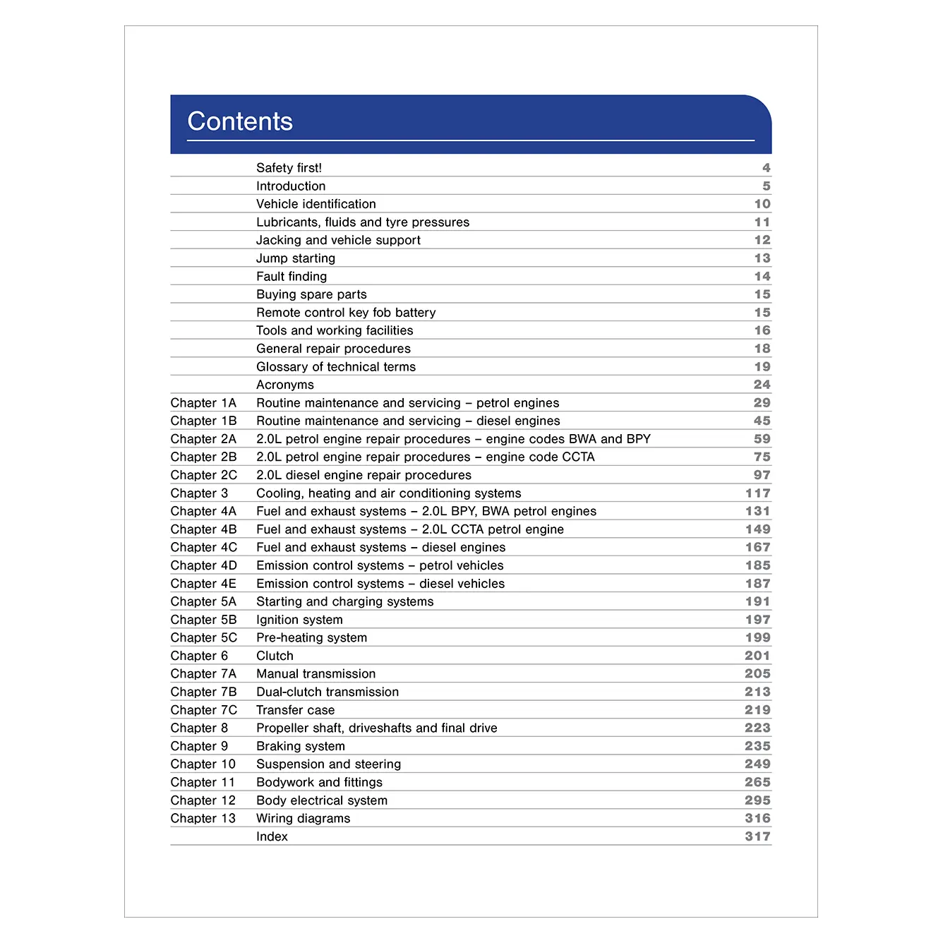 Audi TT Mk2 (8J) (2007 to 2014) Haynes Repair Manual - Image 3