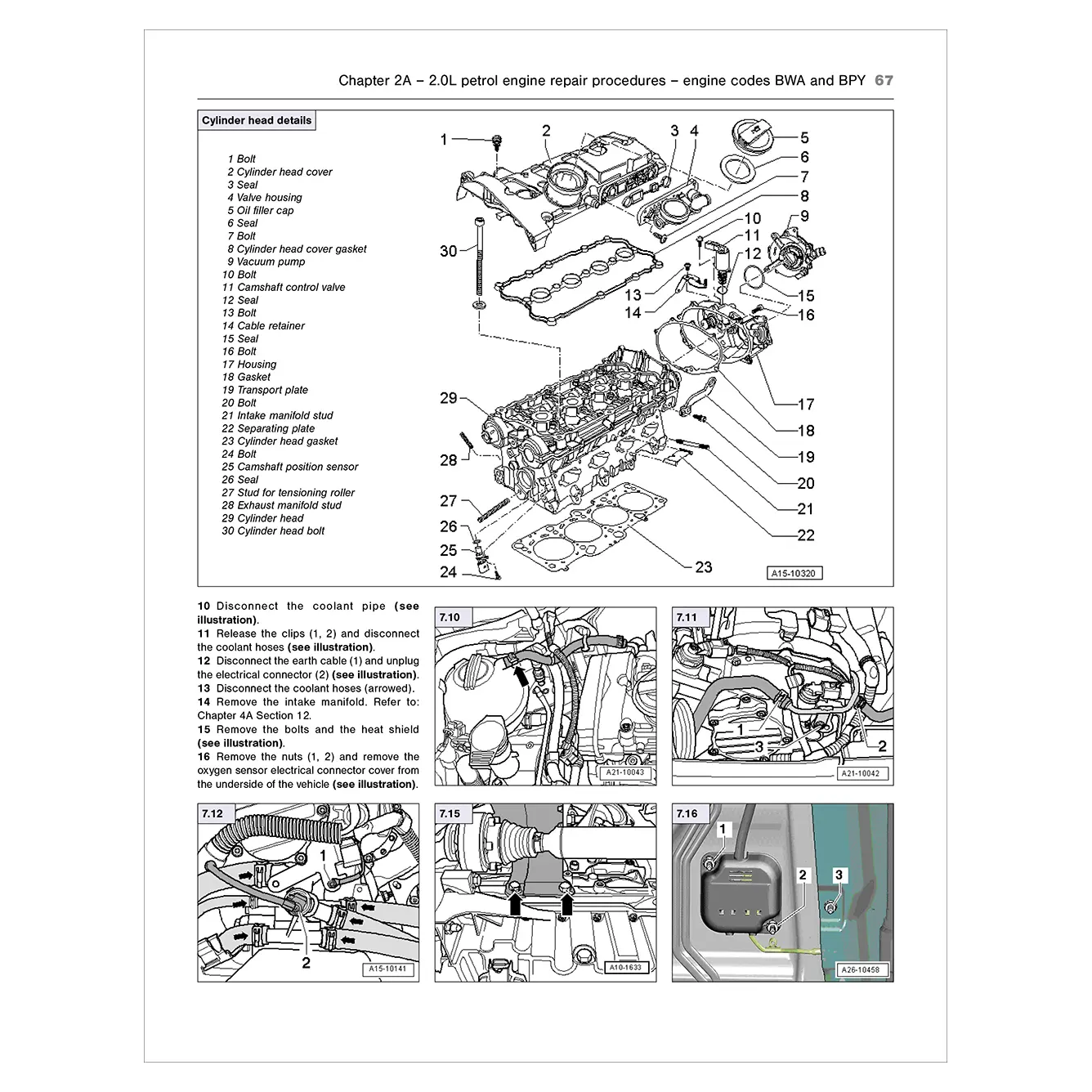 Audi TT Mk2 (8J) (2007 to 2014) Haynes Repair Manual - Image 5