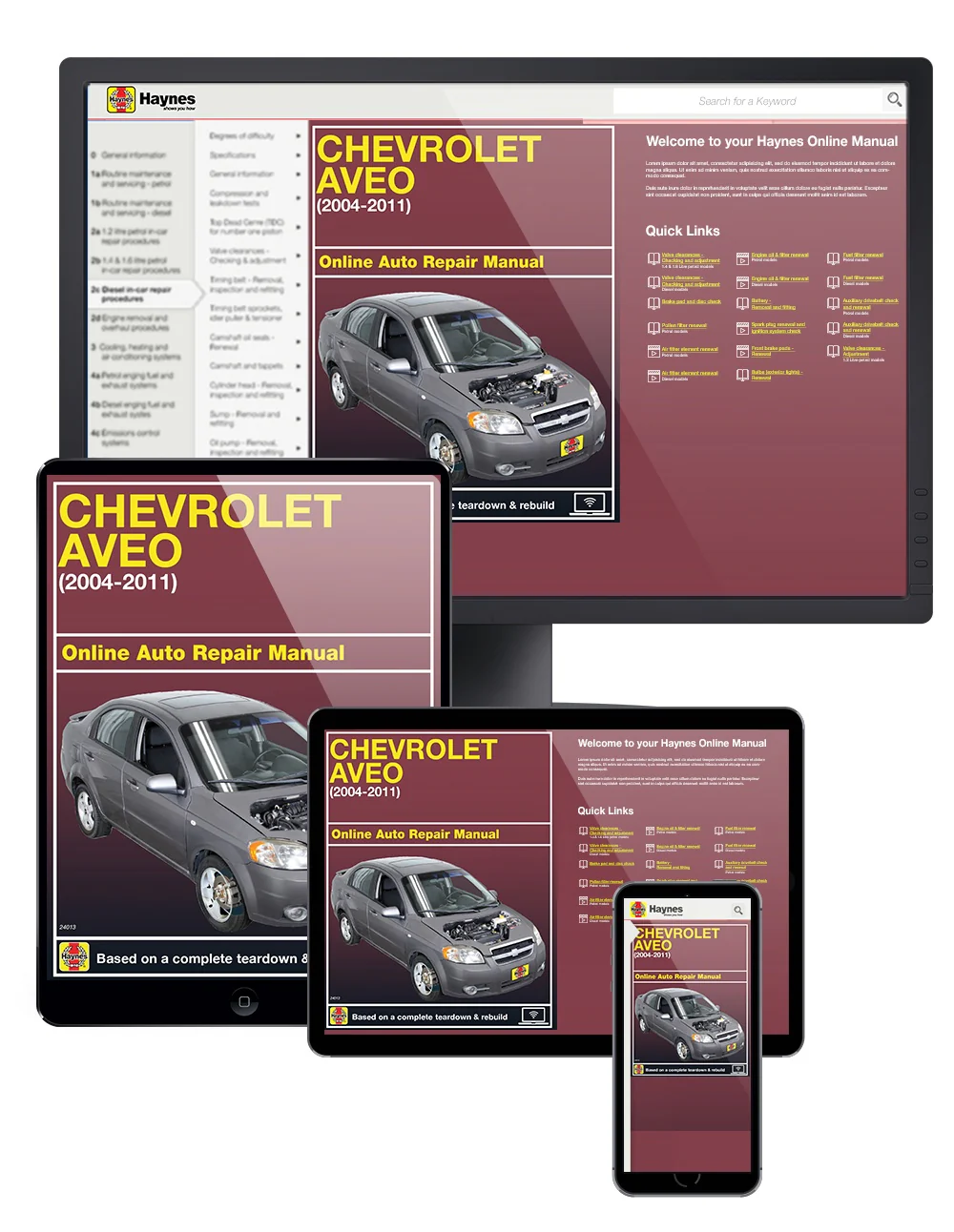 Chevrolet Aveo (2004-2011) Haynes Repair Manual - Image 4