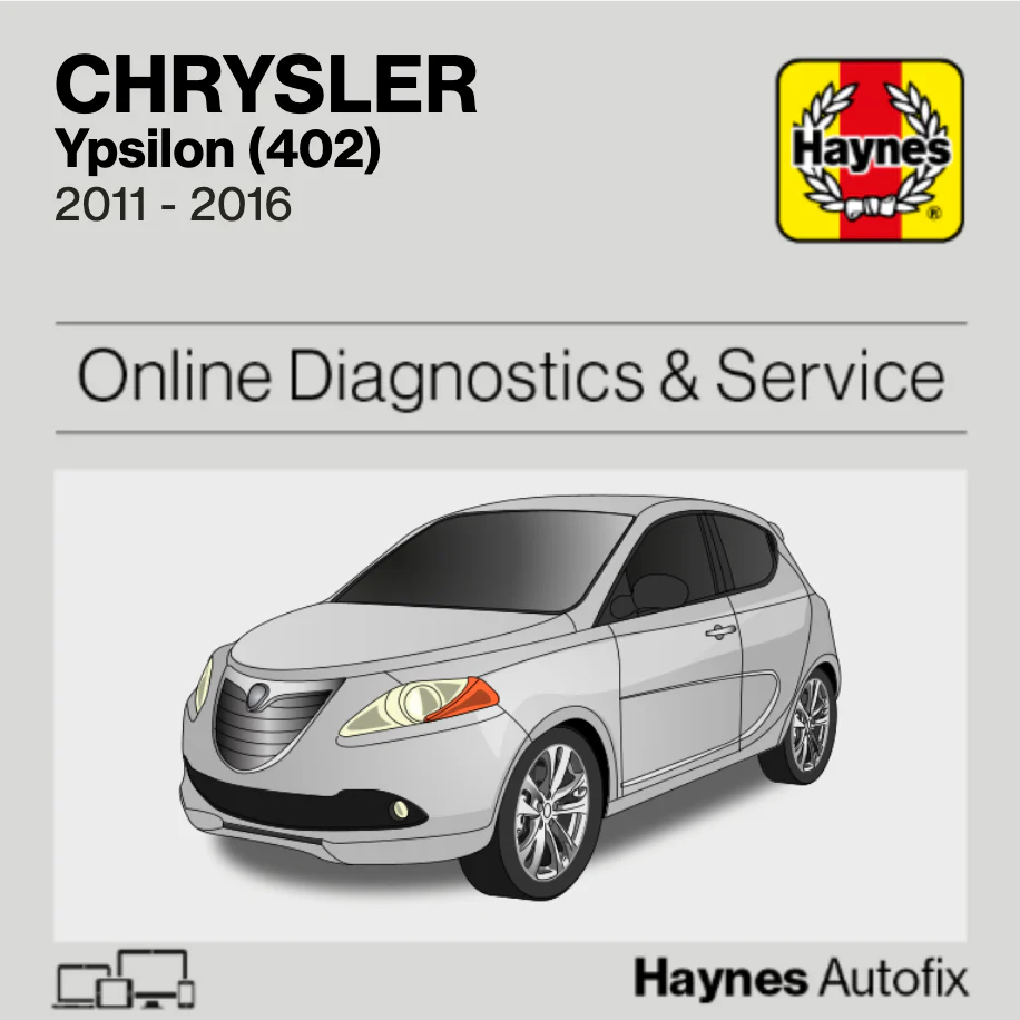 Chrysler Ypsilon (402) 2011 to 2016 Haynes Online Diagnostics & Service Guide