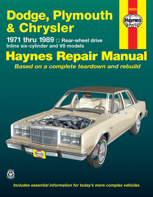 DIY Maintenance & Repair Manuals for Chrysler New Yorker Cars