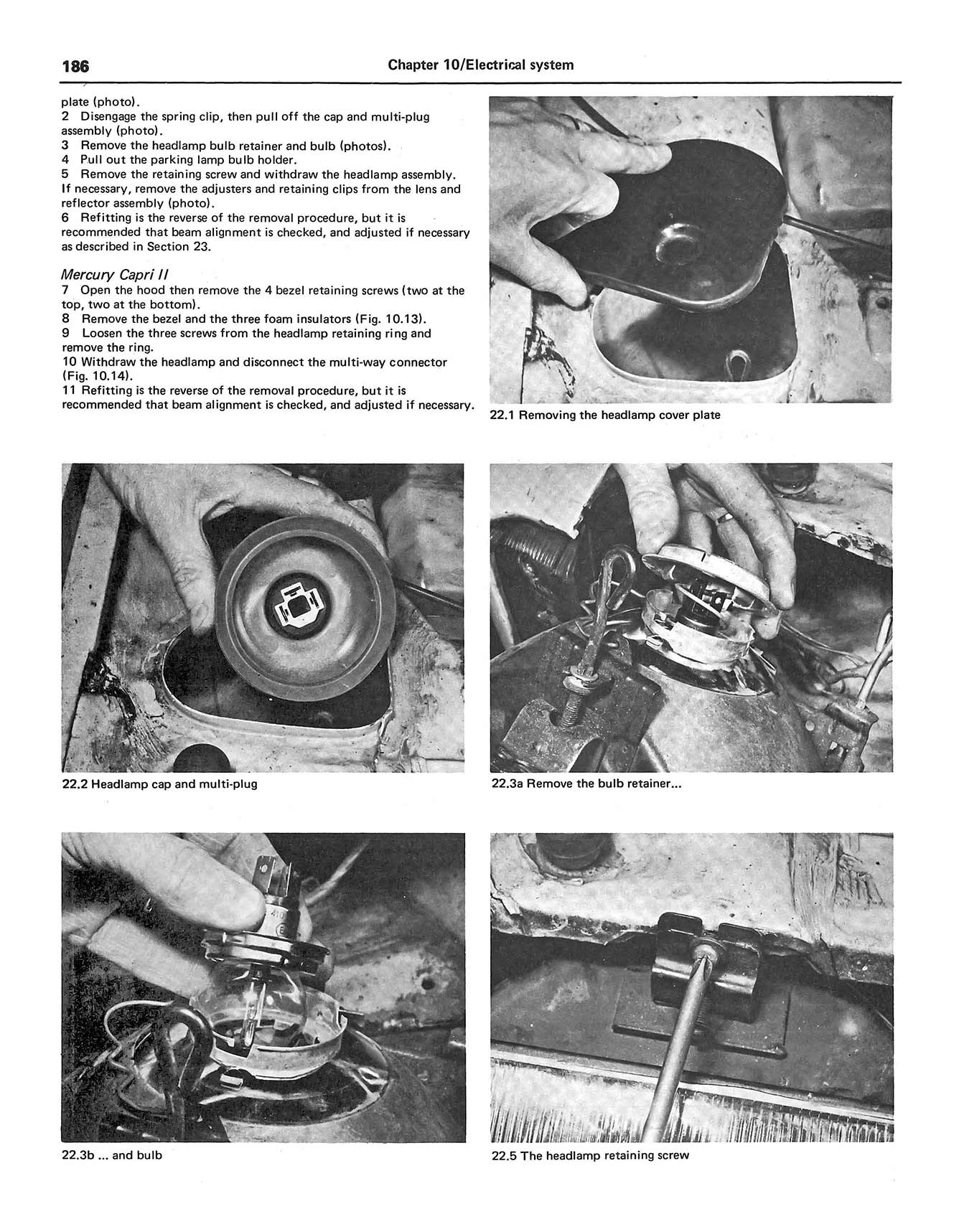Ford Capri II (and III) 1.6 & 2.0 (1974-1987) Haynes Repair Manual - Image 6