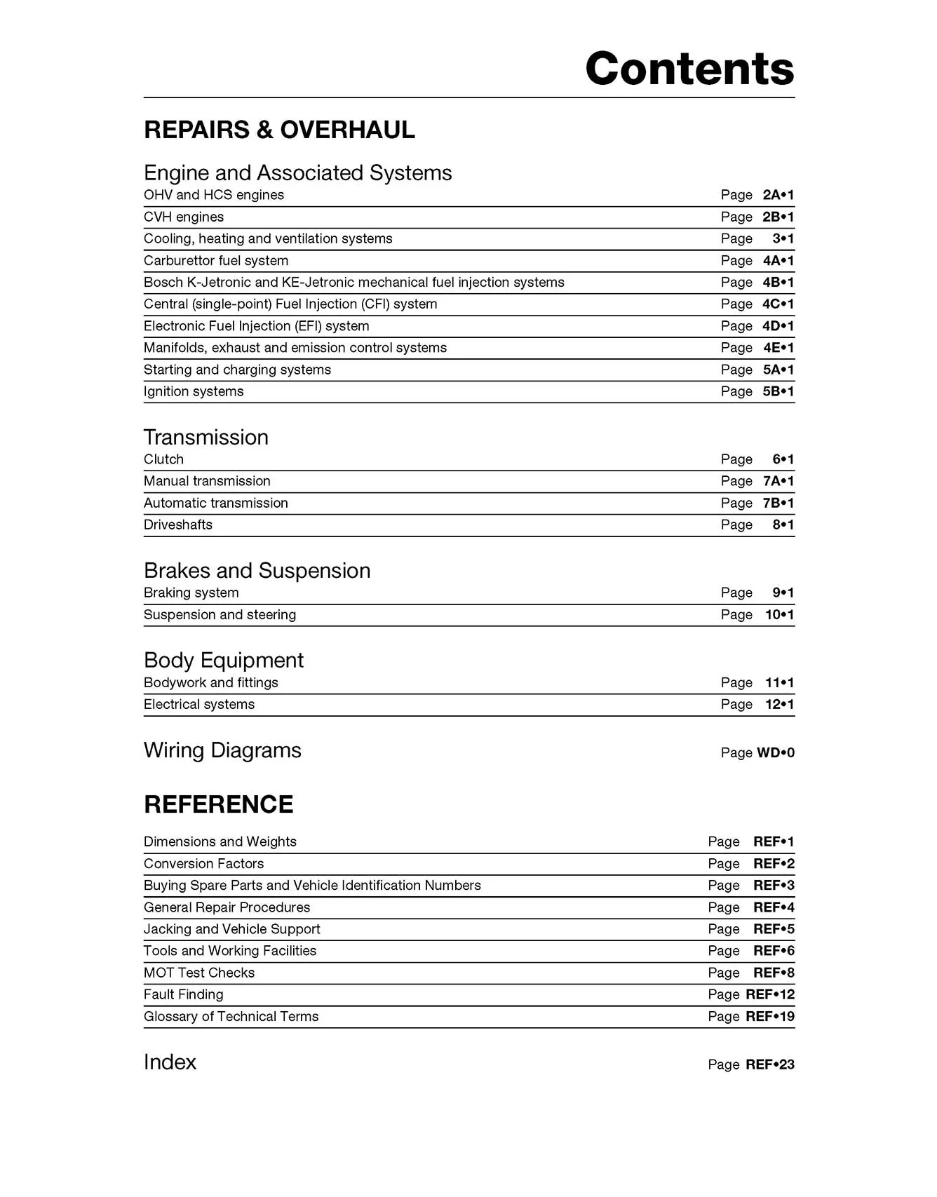 Ford Escort Petrol (Sept 1980-Sept 1990) Haynes Repair Manual - Image 4