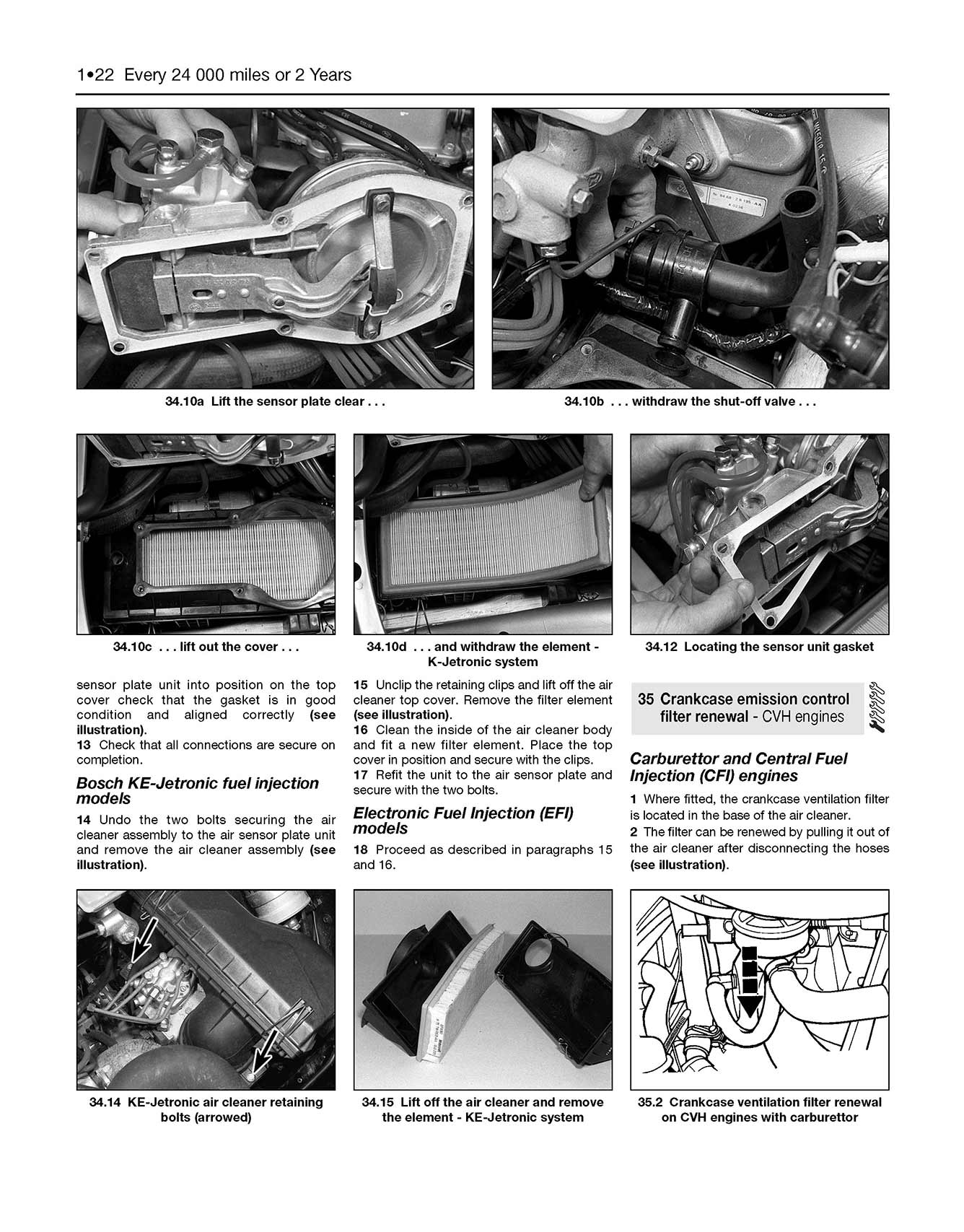 Ford Escort Petrol (Sept 1980-Sept 1990) Haynes Repair Manual - Image 5