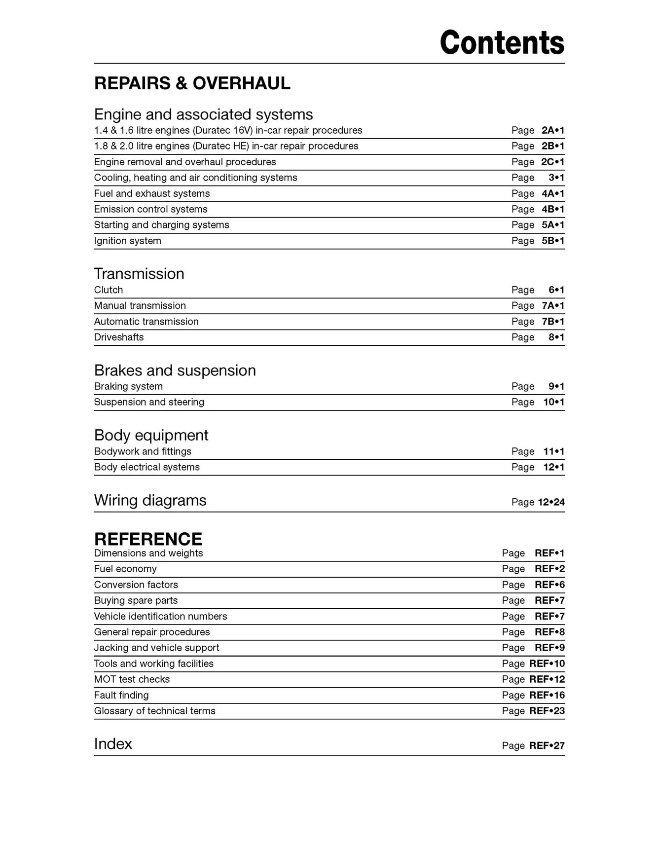 Ford Focus Petrol (2005-2011) 54 to 61 Haynes Repair Manual - Premium Hardback Black Edition - Image 5