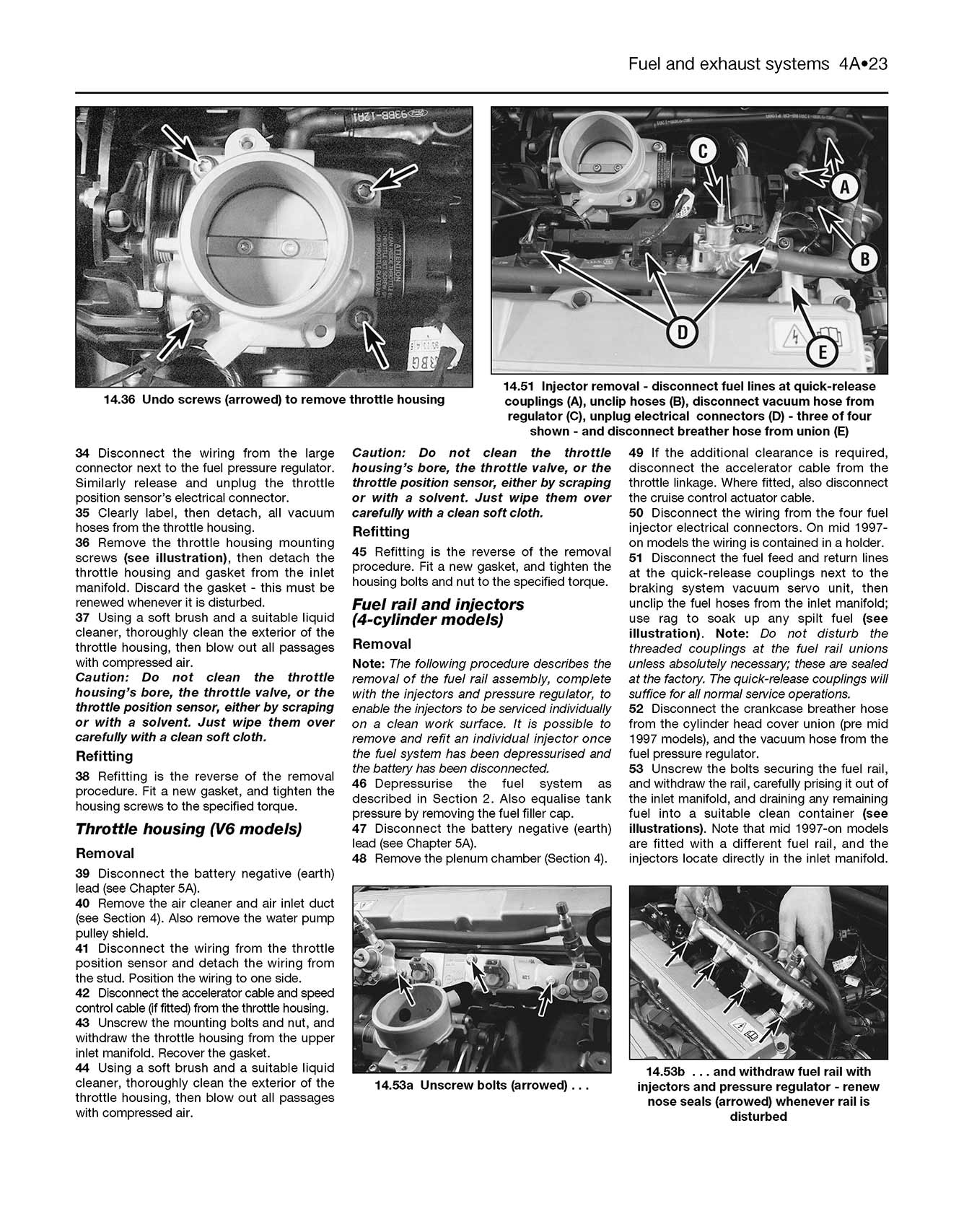 Ford Mondeo Petrol (1993-Sept 2000) Haynes Repair Manual - Image 6