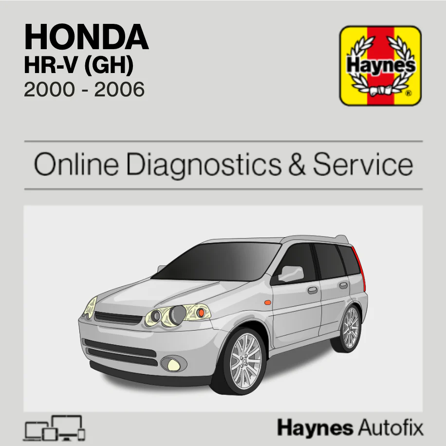 Honda HR-V (GH) 2000 to 2006 Haynes Online Diagnostics & Service Guide