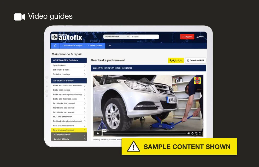 Mazda 323 Mk VIII (BJ) 2000 to 2003 Haynes Online Diagnostics & Service Guide - Image 7