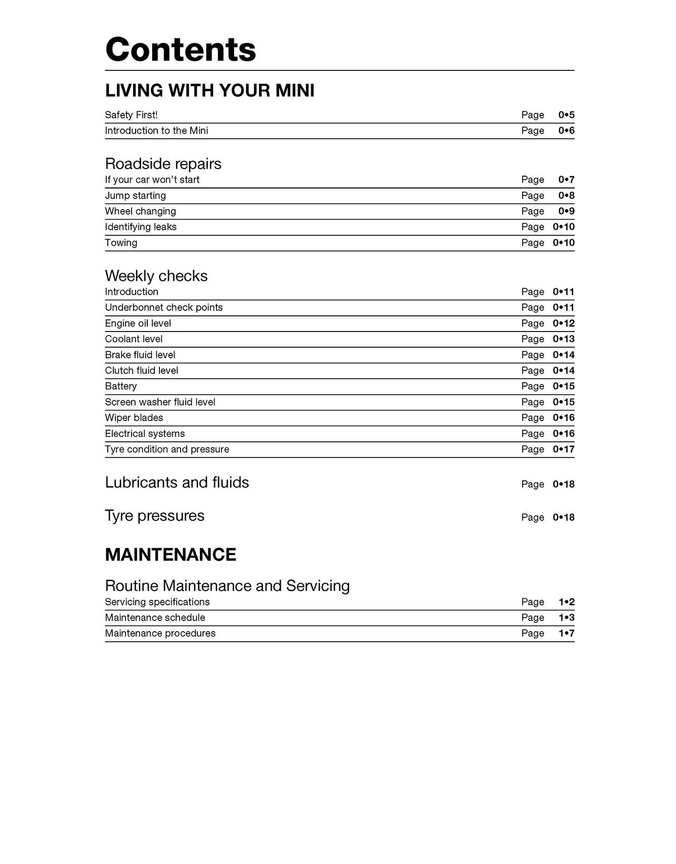 Mini (1969-2001) Haynes Repair Manual - Image 4