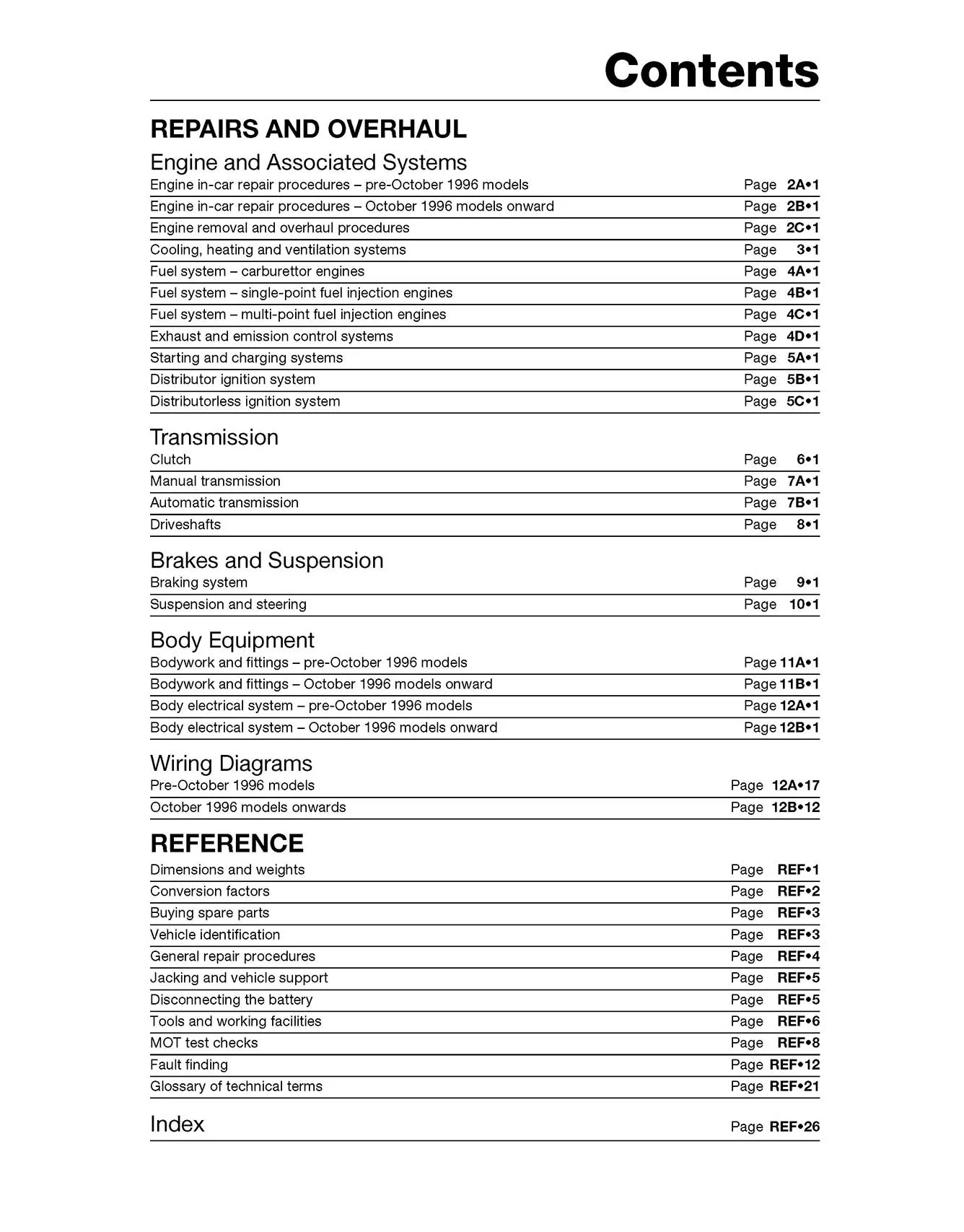 Mini (1969-2001) Haynes Repair Manual - Image 5