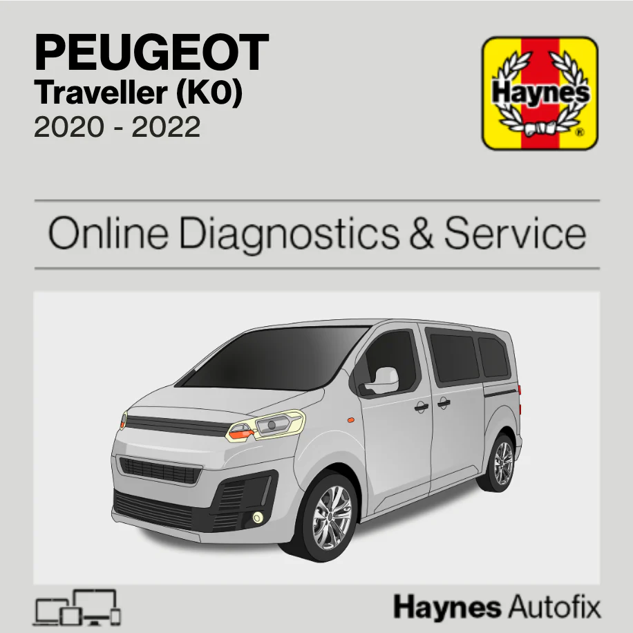 Peugeot Traveller (K0) 2020 to 2022 Haynes Online Diagnostics & Service Guide