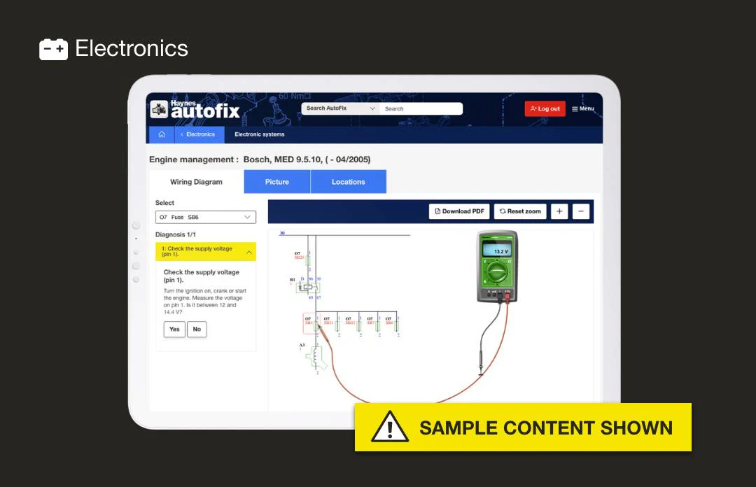 Rover 75 (RJ) 2002 to 2005 Haynes Online Diagnostics & Service Guide - Image 6