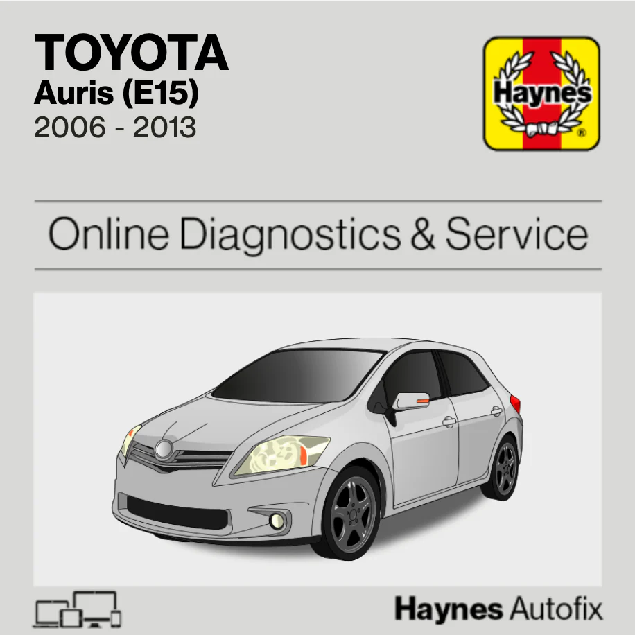 Toyota Auris (E15) 2006 to 2013 Haynes Online Diagnostics & Service Guide