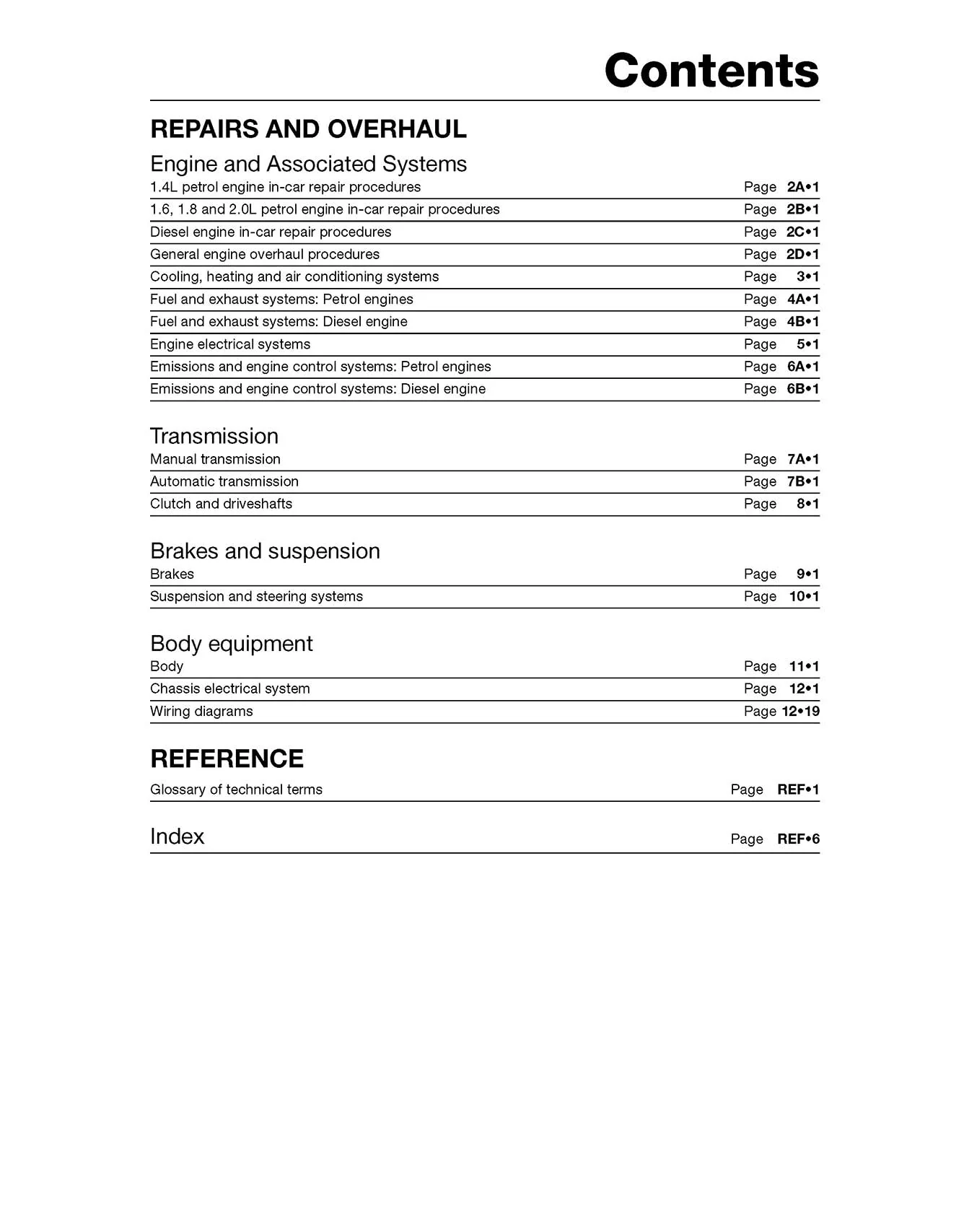 Volkswagen Beetle Petrol & Diesel (Apr 1999-2007) Haynes Repair Manual - Image 4