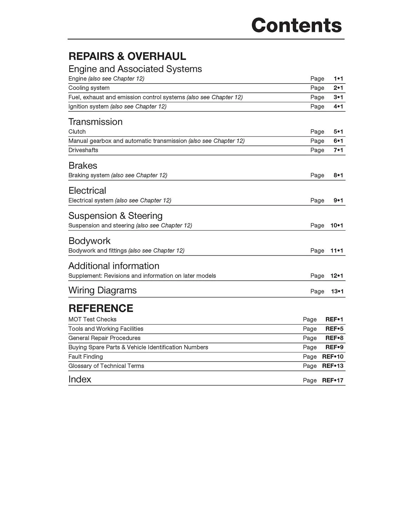 Volkswagen Golf, Jetta & Scirocco Mk 1 Petrol 1.5, 1.6 & 1.8 (1974-1984) Haynes Repair Manual - Image 4